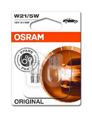 OSRAM 12V W21/5W 2-pak