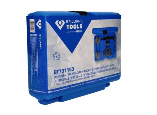 Pöörde-, tagasitõmbetööriistakomplekt, pidurisadulakolb, KS TOOLS BT701150