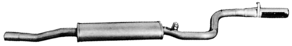 Silenciador posterior