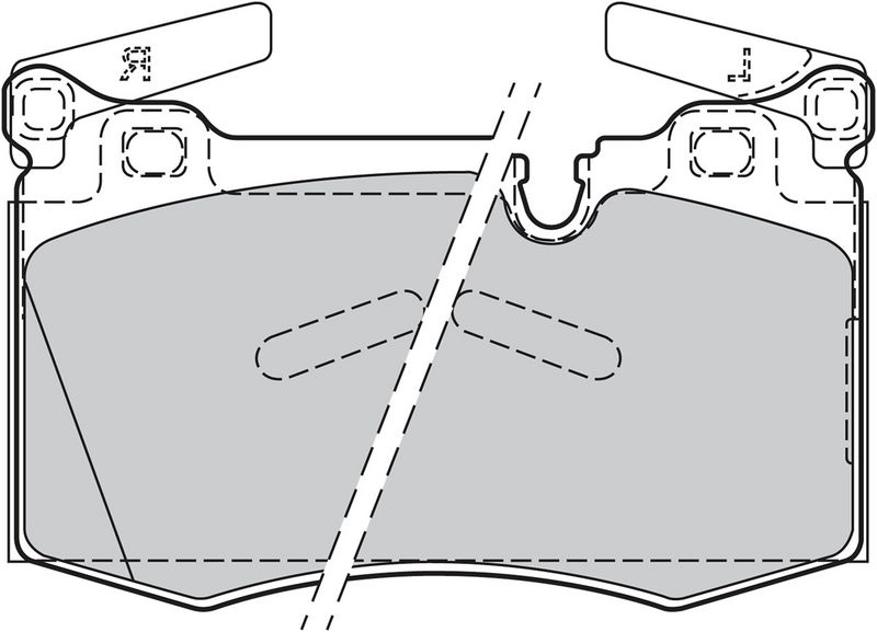 VALEO 601140 Brake Pad Set, disc brake