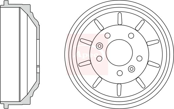 APEC Brake Drum DRM9962
