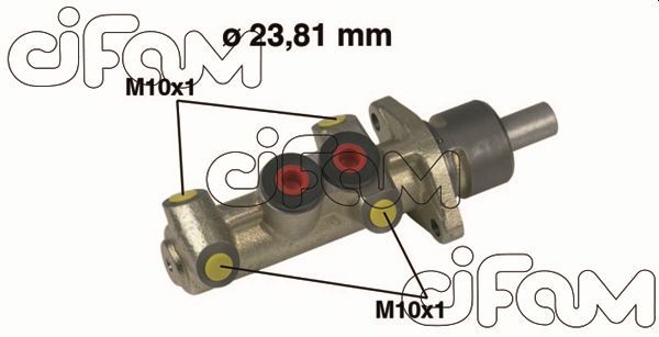 Головний гальмівний циліндр, Cifam 202-222