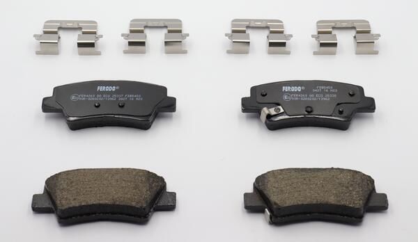 FERODO FDB5450 Brake Pad Set, disc brake