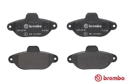 BREMBO P 23 096 Brake Pad Set, disc brake