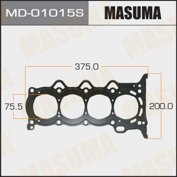 Ущільнення, голівка циліндра, Masuma MD-01015S