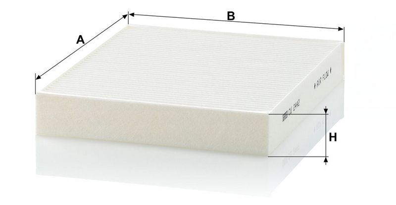 Filter, salongiõhk, MANN-FILTER CU 2442