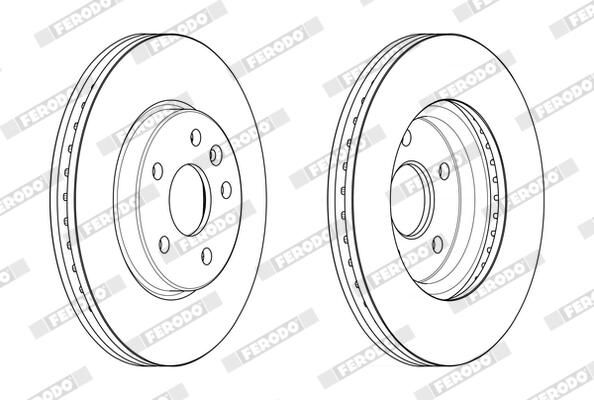 FERODO DDF2685C Brake Disc
