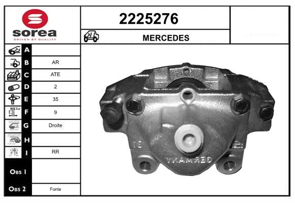 EAI féknyereg 2225276