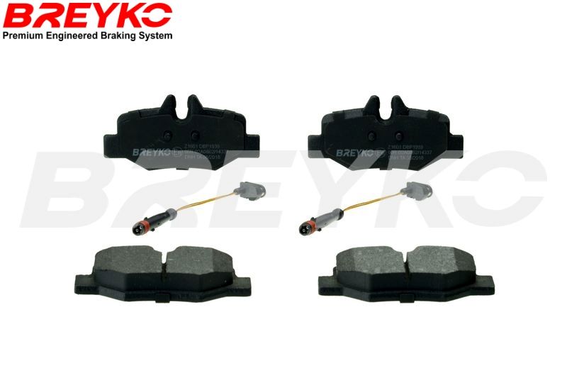 DAVID VASCO Z1601 Brake Pad Set, disc brake