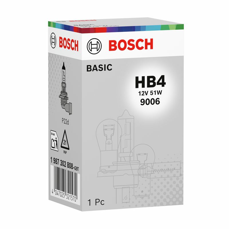 Ampoule+projecteur+longue+portée BOSCH 1 987 302 808