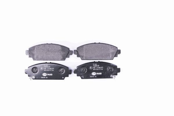 HELLA PAGID 8DB 355 017-261 Brake Pad Set, disc brake