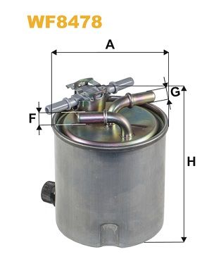 Фільтр палива, Wix Filters WF8478