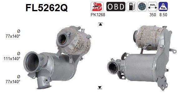 This part match OEM code: 04L131670BX
