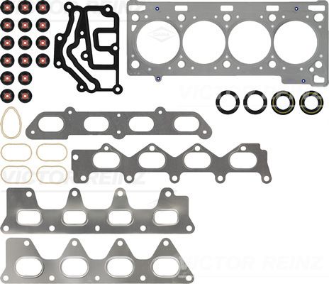 Комплект ущільнень, голівка циліндра, OPEL/RENAULT,NISSAN Vivaro,Megane,Scenic,Trafic,Clio 1,8-, Victor Reinz 02-31655-01