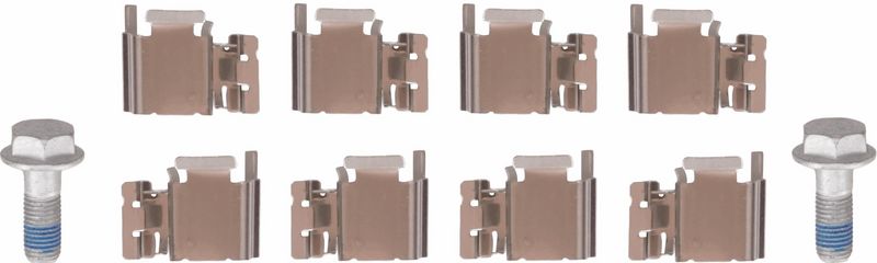 Piduriklotsi komplekt, ketaspidur, TRW GDB1700DTE