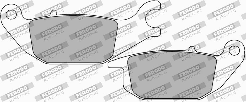 Bremsbelagsatz, Scheibenbremse