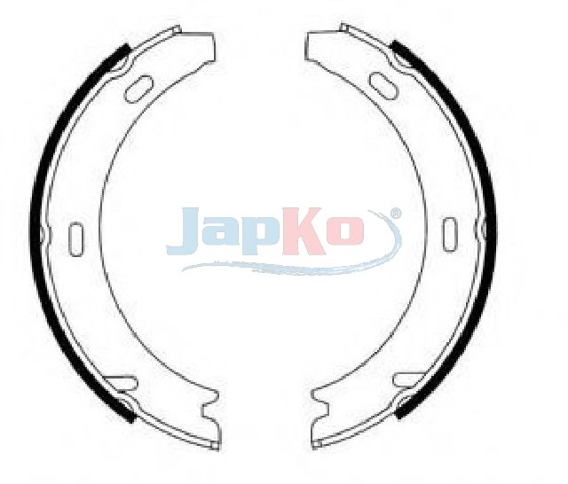 комплект спирачна челюст JAPKO