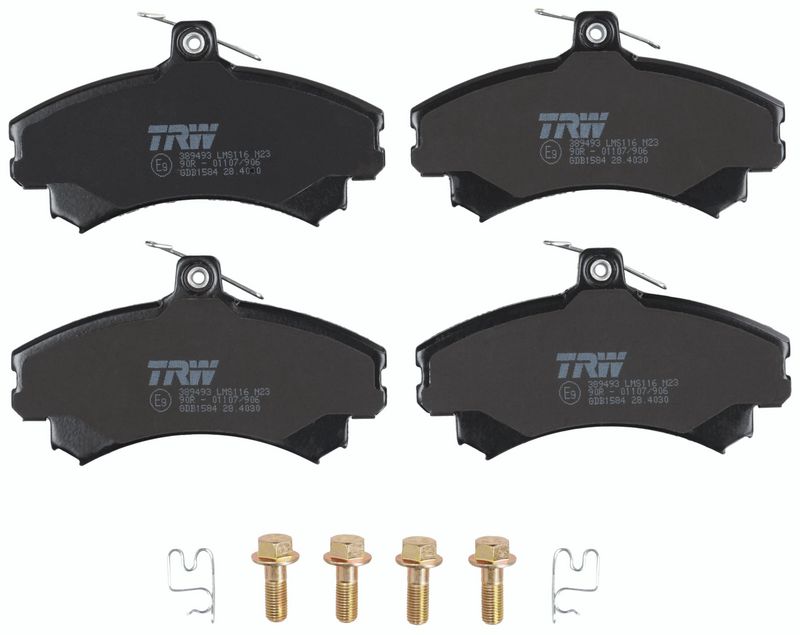 Set placute frana,frana disc GDB1584 TRW
