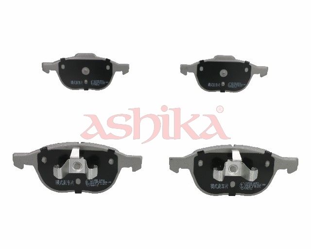 комплект спирачно феродо, дискови спирачки ASHIKA