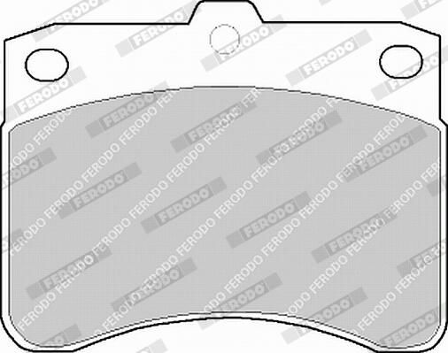 FERODO Plaquettes de frein à disque FVR549