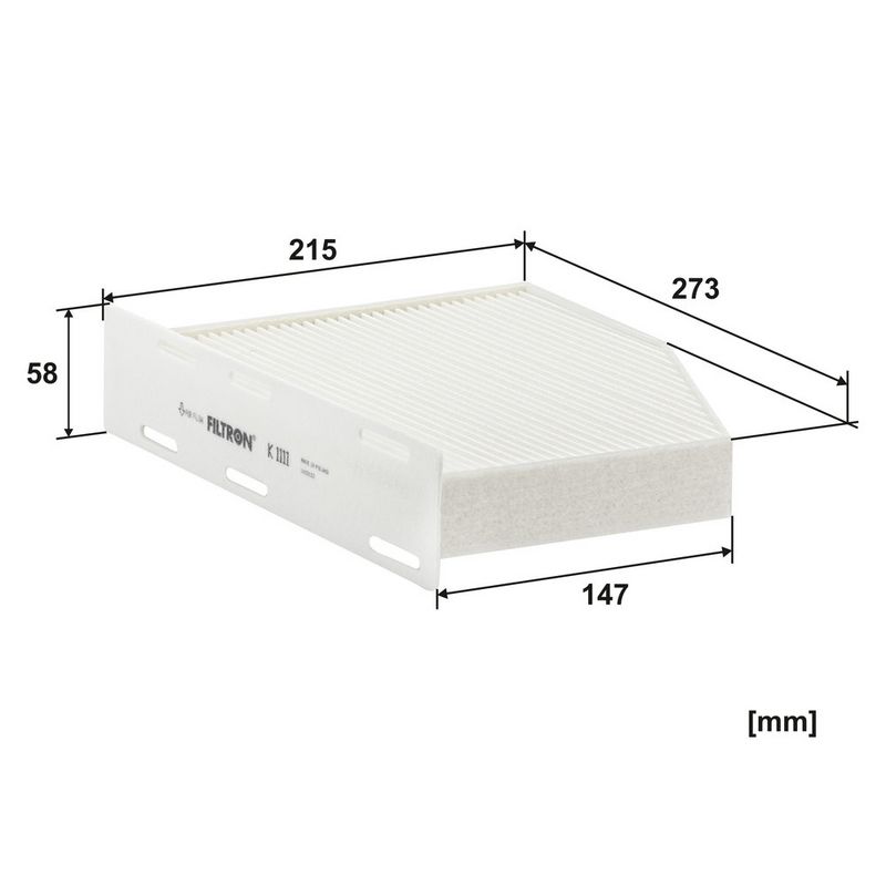 Filter, salongiõhk, FILTRON K 1111