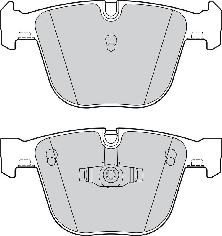 Set placute frana,frana disc 302290 VALEO