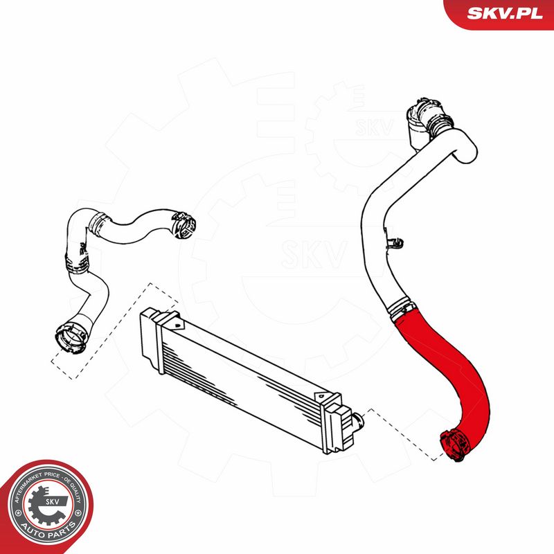 ESEN SKV 43SKV014 Charge Air Hose