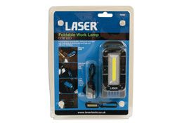 Laser Tools Foldable Work Lamp - COB & LED