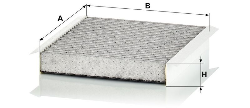 Filter, salongiõhk, MANN-FILTER CUK 2040