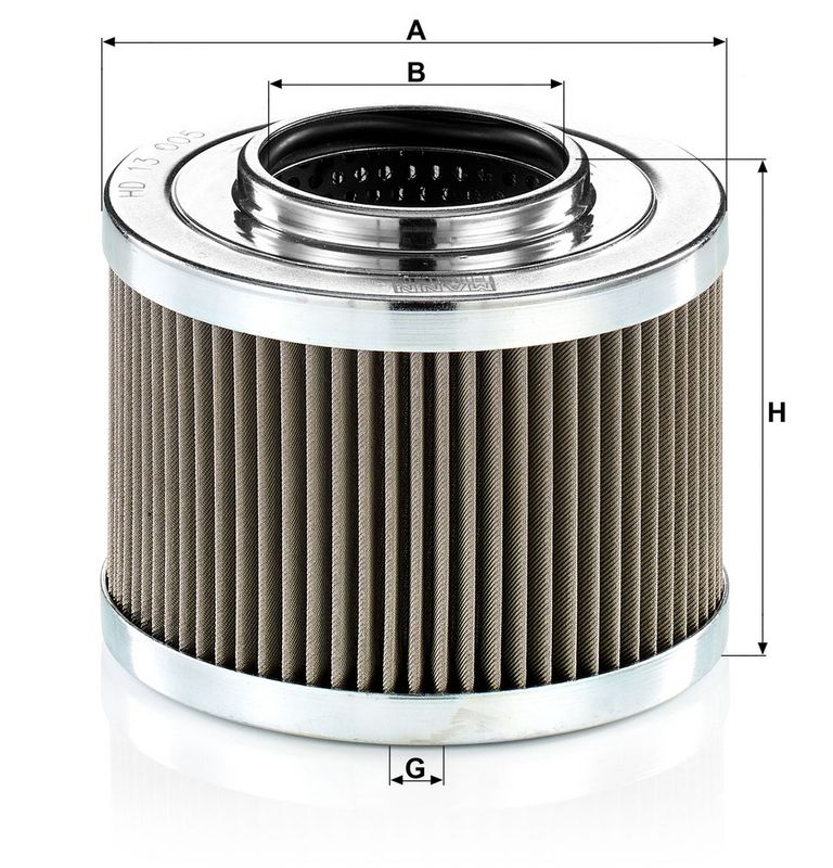 Hydraulisch filter (patroon)