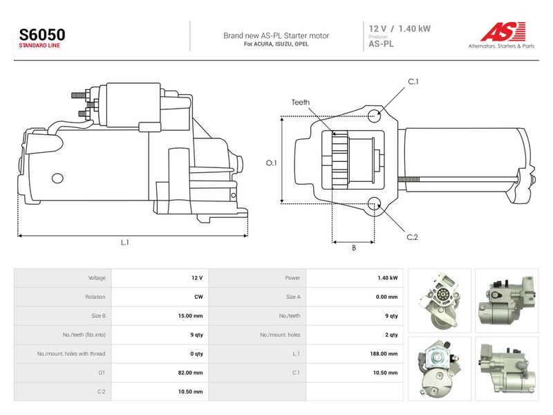 Prekė atitinka OEM kodą: 9120557