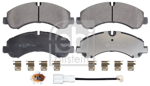 FEBI BILSTEIN Brake Pad Set, disc brake 16946