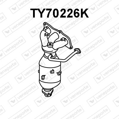 KATALYSATOR VENEPORTE TY70226K