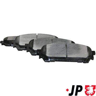 JP GROUP 4663700210 Brake Pad Set, disc brake