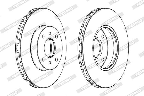 FERODO DDF959 Brake Disc