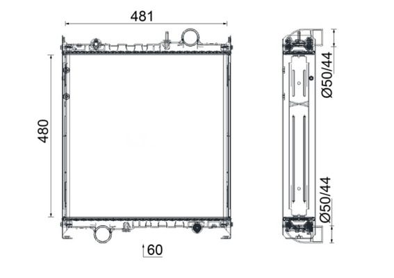 Product Image - Radiateur - CR2609000S - MAHLE