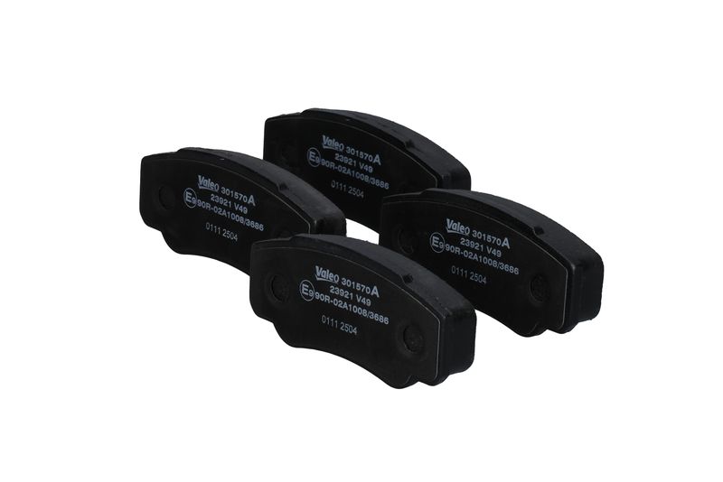 Piduriklotsi komplekt, ketaspidur, VALEO 301570A