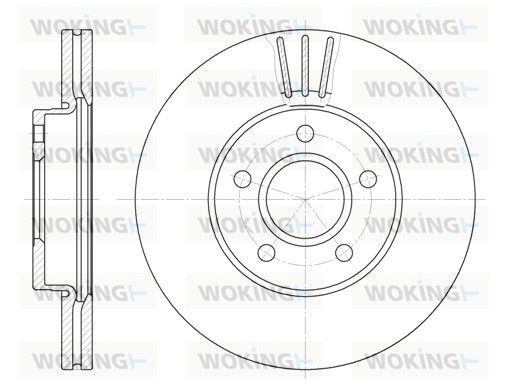 Тормозной диск на C-MAX, C30, C70, Focus, Focus C-MAX, S40, V40, V50