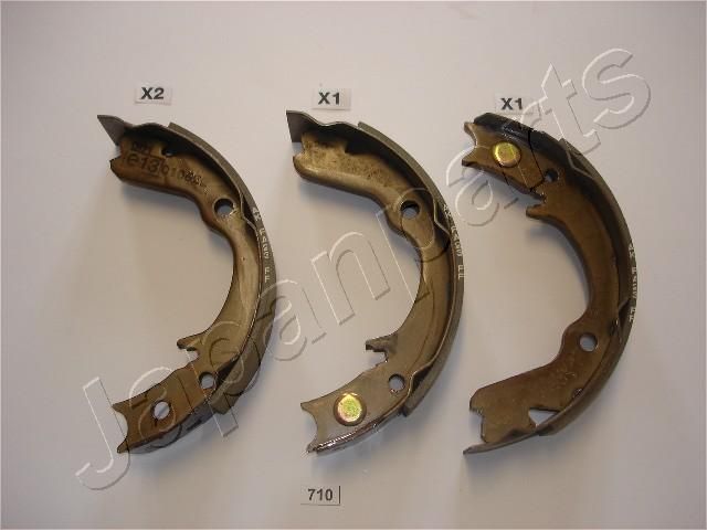JAPANPARTS fékpofakészlet, rögzítőfék GF-710AF