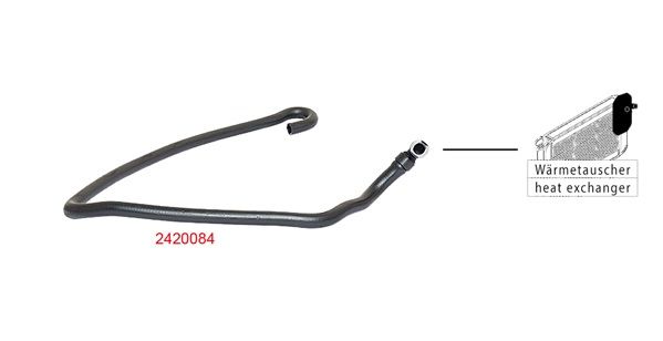 METZGER AUTOTEILE 2420084 Radiator Hose