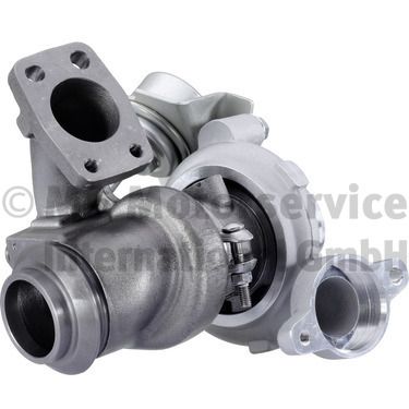 Turbocompressor (Gereviseerd, met pakkingset) past: CITROEN BERLINGO, BERLINGO MULTISPACE, C3 I, C3 II, C3 PICASSO, C4, C4 I, JUMPY II, XSARA PICASSO  FIAT SCUDO  FORD C-MAX, FIESTA V 1.6D 07.04-