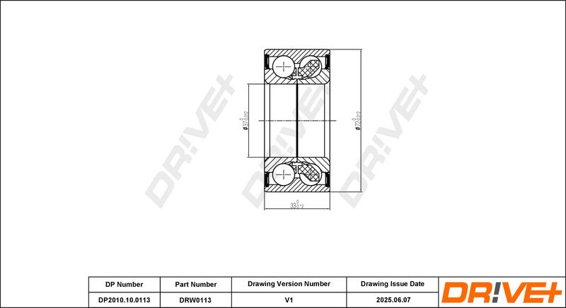 Set rulment roata DP2010.10.0113 Dr!ve+
