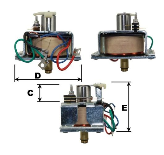 GM Solenoidinis jungiklis, starteris