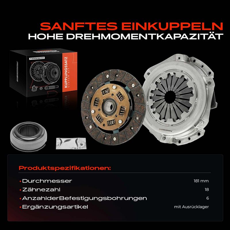 Frankberg 5481FB0028777 Clutch Kit