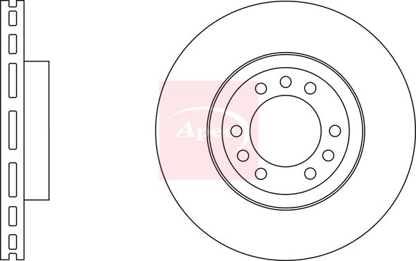 APEC Brake Disc DSK2893