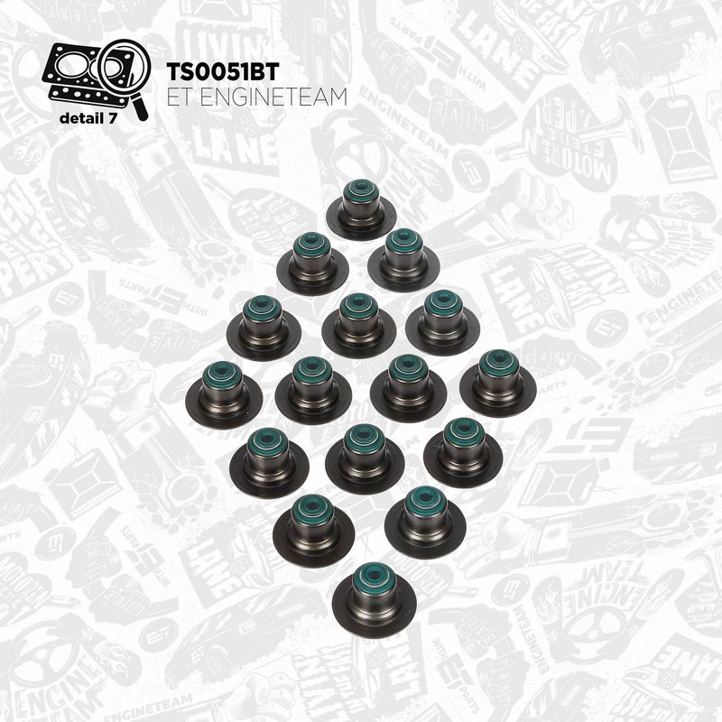 ET ENGINETEAM TS0051BT Gasket Kit, cylinder head