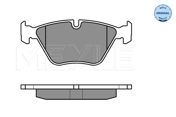 Meyle 025 240 9620 Brake Pad Set, disc brake