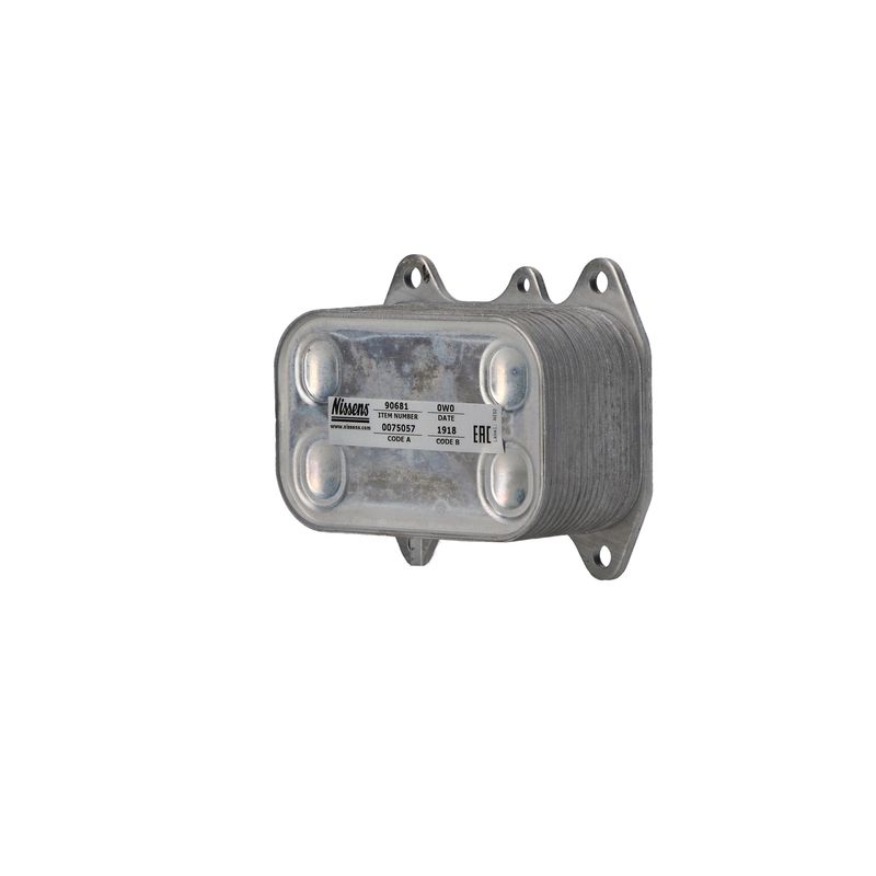 Õliradiaator, mootoriõli, NISSENS 90681