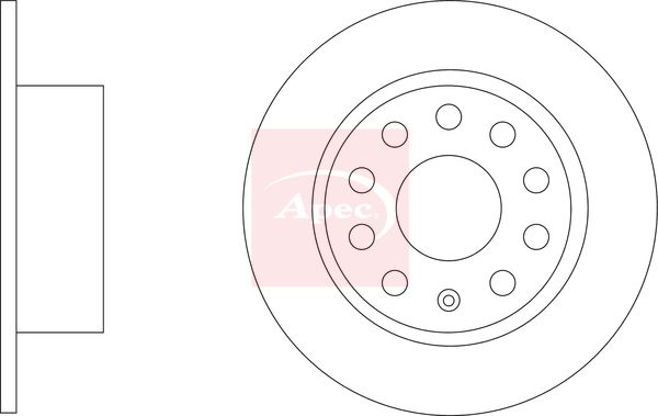APEC Brake Disc DSK3495