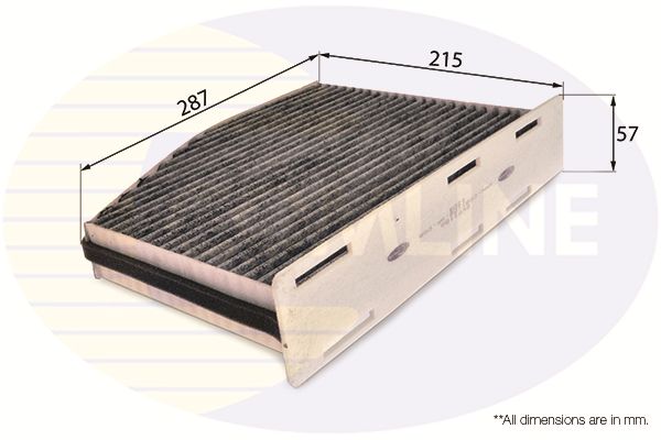 Фільтр, повітря у салоні, Comline EKF118A